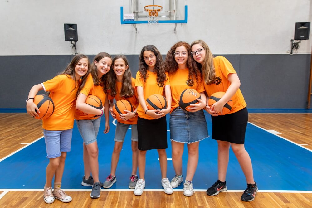 קבוצת כדורסל ילדות